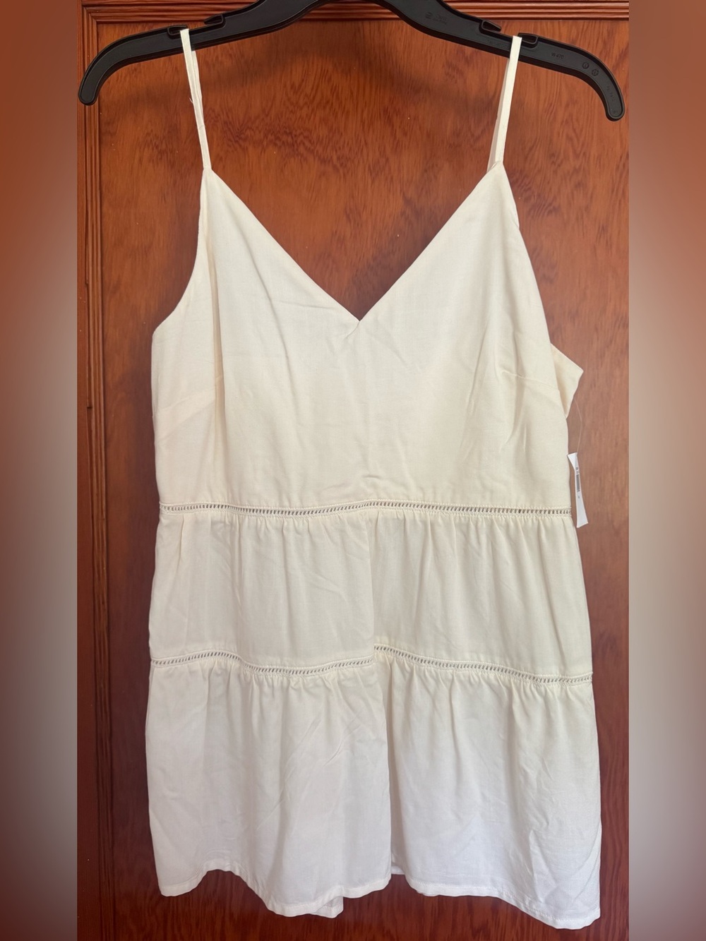 Old Navy Cream Spaghetti Strap Cami Tank